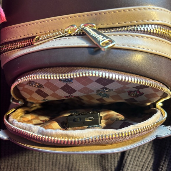 Loungefly Harry Potter Hogwarts Great Hall ✨LIGHT UP✨Mini Backpack - Picture 7 of 11